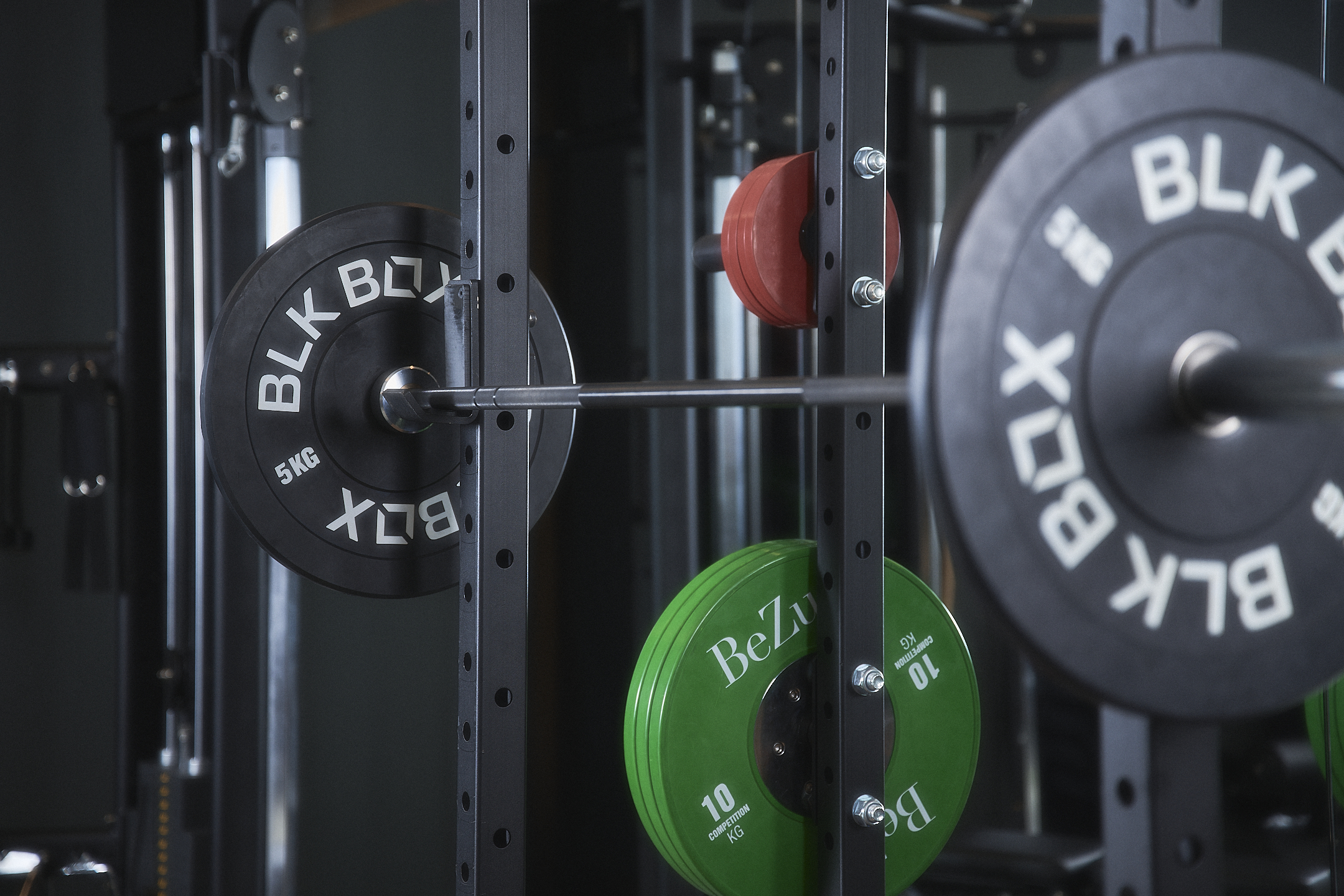 weights on bar